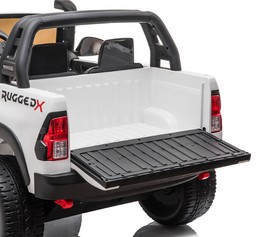Camionete elétrica 24V Toyota Hilux licenciada — foto 4