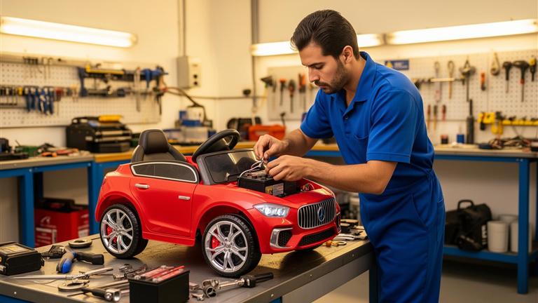 Assistência técnica especializada em carrinho elétrico infantil